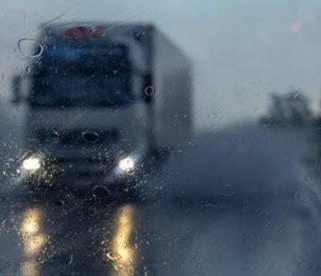 Large Truck Rollovers at I-40/I-24 Split