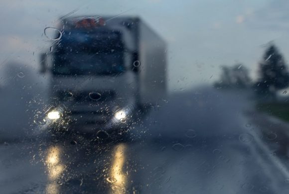 Large Truck Rollovers at I-40/I-24 Split